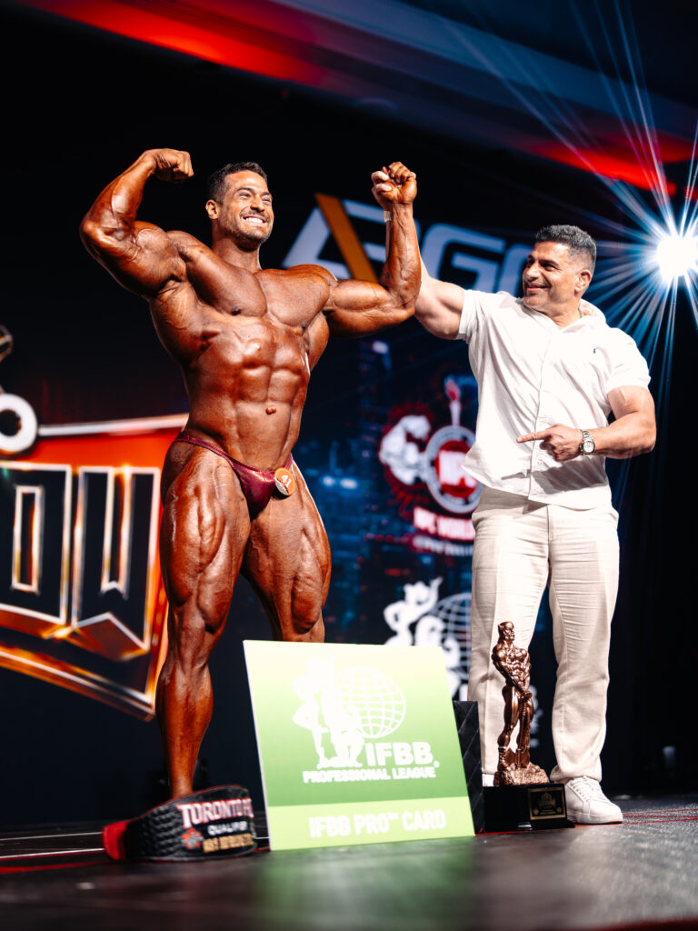 Igo Diniz and Dr Frank Aria toronto pro show image